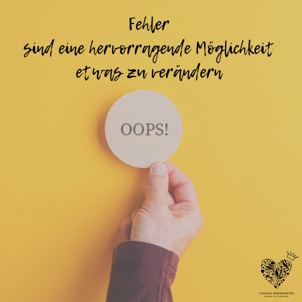 Fehler sind menschlich